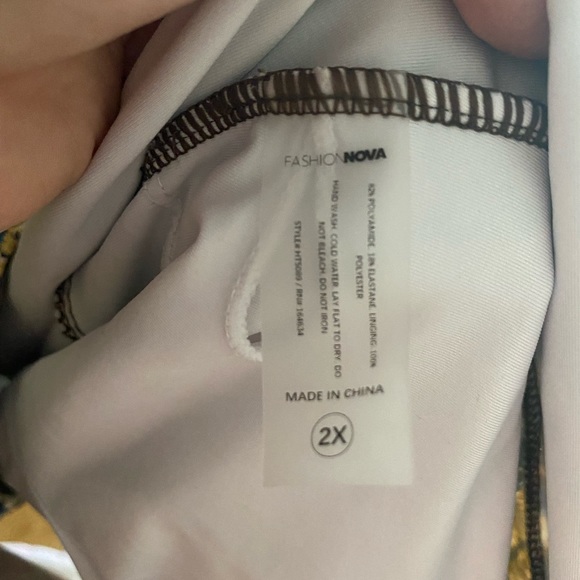 Fashion Nova Ruffle One Piece Swimsuit - Picture 5 of 5